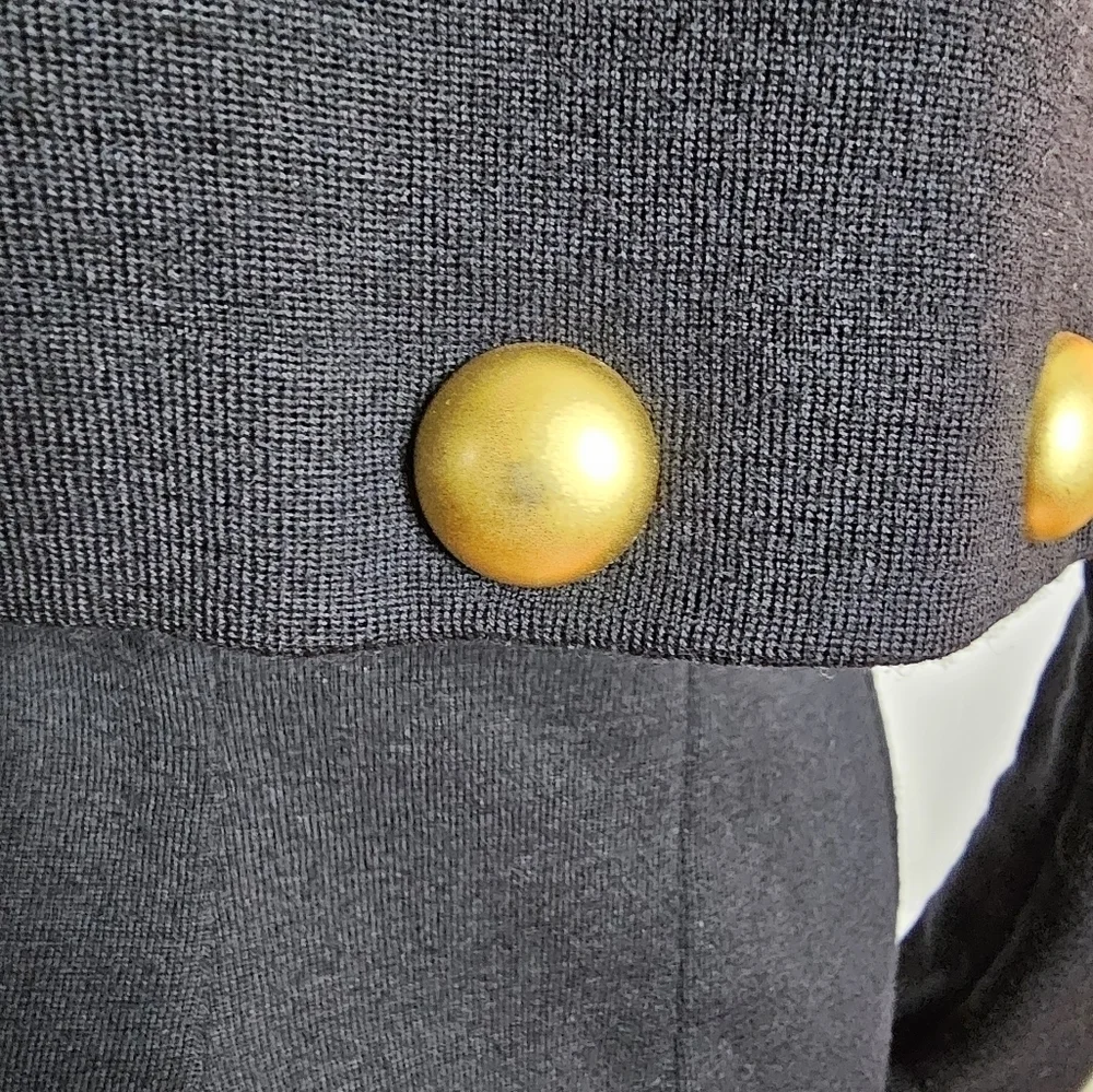 Vintage Authentic ANDREA JOVINE Dress 100% Wool Size M - Picture 5 of 17